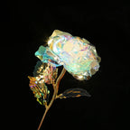 24K Gold Foil Rose Flower Galaxy Rose Artificial Rose Gift for Women Valentine's Day Mother'S Day Anniversary Birthday Decor2026