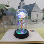Rose Light Beautiful Realistic Looking Night Light Rose Eternal Flower Party Supplies LED Simulation Rose Flower Decorative