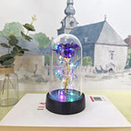 Rose Light Beautiful Realistic Looking Night Light Rose Eternal Flower Party Supplies LED Simulation Rose Flower Decorative