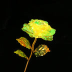 24K Gold Foil Rose Flower Galaxy Rose Artificial Rose Gift for Women Valentine's Day Mother'S Day Anniversary Birthday Decor2026